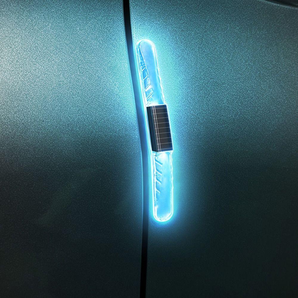 1pc Waterproof Car Anti-collision Warning Light Motorcycle Decorative Lamp Motorcycle Use