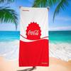 Логотип C-COCA C-COLAS Аниме Пляжное Полотенце для плавания Мягкое Впитывающее Мочалка Детские Подарки Для детей Путешествия Кемпинг Спортзал
