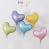 Pastel-Colored Birthday Party Balloons Large Red Heart-Shaped Foil Balloons Perfect For Valentine'S Day And Weddings