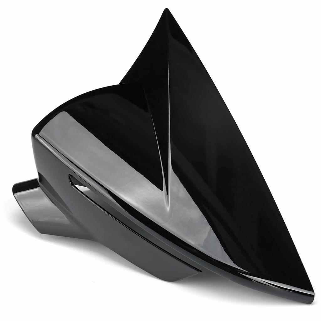 2 шт. глянцевый черный автомобильный чехол для заднего зеркала чехол для Seat Leon Mk3 MK3.5 5F FR-Cupra TSI 2012-крышка зеркала заднего вида