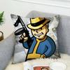 Fallout 4 Наволочка Двусторонняя печать Наволочка 45x45 Декоративные подушки Диван Домашний декор Мягкая наволочка