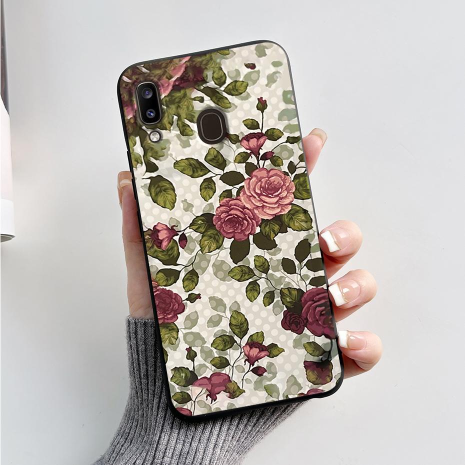 Чехол для Samsung Galaxy A20 A20e A20s Стильный Расписной Мягкий ТПУ Чехол для Телефона для Samsung A20 A 20 20s 20e A205 A202 A207 Обложка