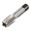 Трубный метчик конический Ремонт трубы Замена 1/4-18 NPT Серебристый