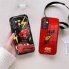 Чехол для телефона Cars Молния МакКуин Стекло Для Samsung S24 S26 S23 S20 S25 S21 S22 Ultra Fe Plus A05 A06 A16 A26 A36 A56 Coque