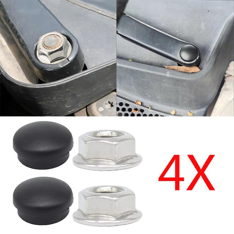 Крышка рычага стеклоочистителя переднего стекла автомобиля Болт Крышка коромысла Винт Гайка Для Vw Для Transporter Для Skoda Для Seat Комплект гаек для рычага стеклоочистителя