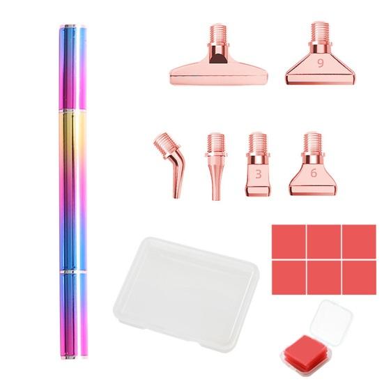 Красочный набор инструментов для алмазного искусства. Гладкая поверхность. Эргономичный, простой в использовании. Проекты «сделай сам». Ручки для рисования с бриллиантами из смолы ручной работы.