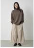 Women's High Neck Merino Wool Sweater - 2025 Autumn/Winter Korean Style Knit