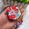 50 ШТ. Шестиугольный Jelly Roll Ткань Хлопок Хлопковый Набор Ткани Ткань с Горячим Штампом Рукоделие