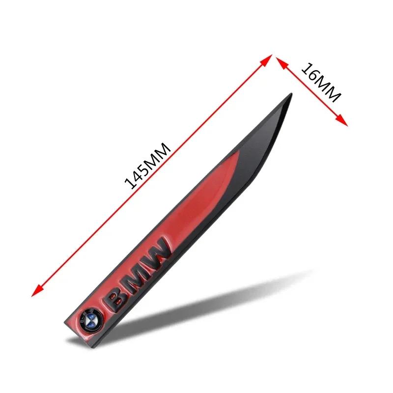 CCN1 X4 X5 X6 For BMW 2pcs car blade labeling car body decoration sticker For Bmw x1 x3 x5 x6 z4 f10 f20 f30 e36 e39 e46 e60 e90 Car