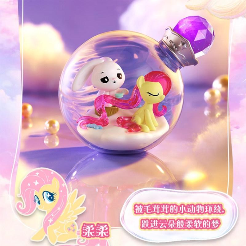 В наличии Оригинальные My Little Pony Dream Magic Бутылочка Капсульные Игрушки Сумеречная Искорка Флаттершай Рарити Радуга Дэш Детские Фанаты Безопасно для Детей Развлекательные