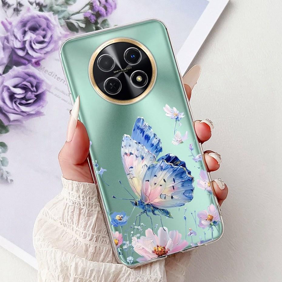 Cute Painting Phone Case For Huawei Nova Y91 Y90 Soft Silicone TPU Back Cover For Huawei NovaY90 NovaY91 Cases Bumpers