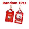 Sanrio Hello Kitty Держатель для фотокарточек Мультяшный Кот KT Чехол для фотокарточек из ПВХ Сумка Украшения Школьные Принадлежности Чехол для карт Подарки для девочек
