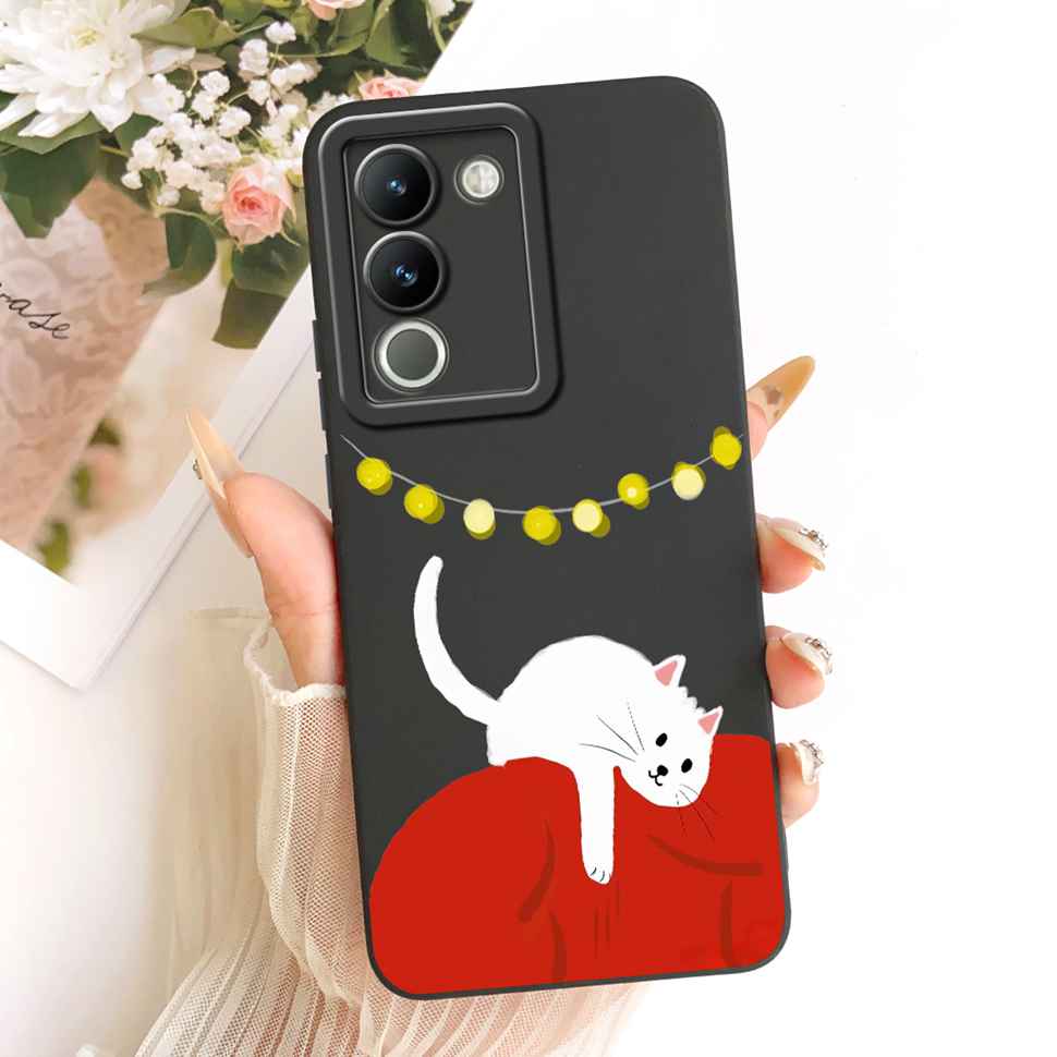 For vivo Y200 5G Case Popular Lovely Design Silicone Back Cover For Vivo y200 Y 200 5G Phone Protection Cases Bumper