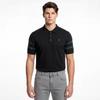 Munsingwear Men Short Sleeve Summer Sweater Black Mr221msw41
