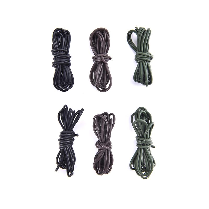 2 шт., 1,5 м, мягкая силиконовая трубка для ловли карпа, рыболовная трубка с защитой от запутывания