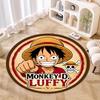 Милая Обезьянка D. Ковер Luffy из японской манги ONE PIECE мягкий, для дома, спальни, декора дверного коврика, и нескользящий ковер E1