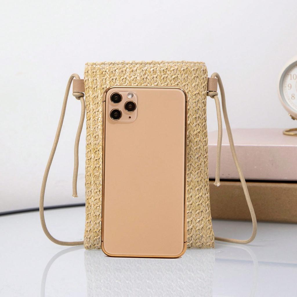 Fashion Small Bag Women's New Casual Bag Woven Shoulder Messenger Bag