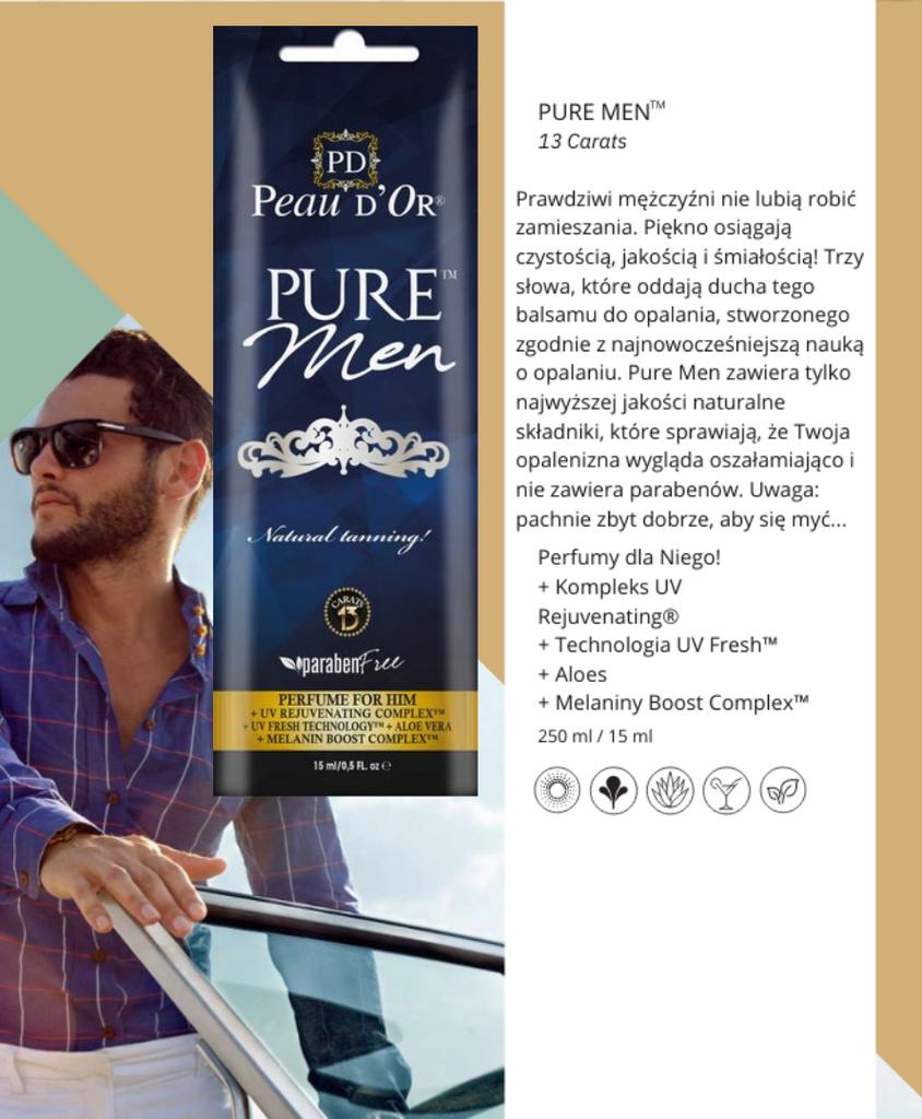 Peau D'or Pure Men for Sunbathing Sachet