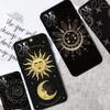 Чехол для iPhone 15 16 14 13 12 11 Pro Max Mini 7 8 Plus X XR XS Max с изображением полумесяца и солнца