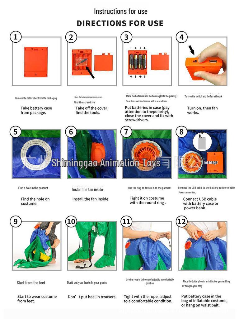 Надувной костюм динозавра тираннозавра рекса для Хэллоуина, Рождества и вечеринок – забавный наряд для ролевых игр