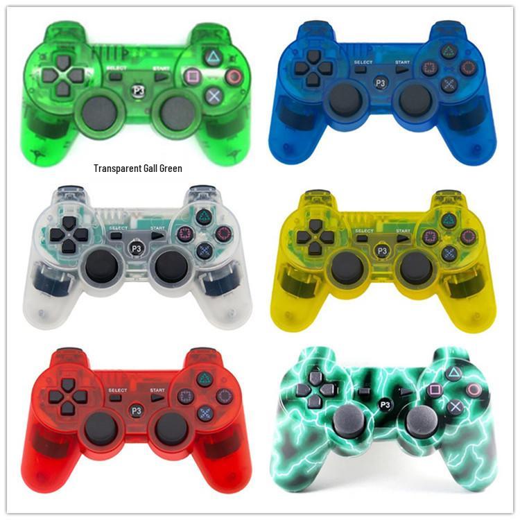 Беспроводной Bluetooth игровой контроллер с двойной вибрацией для PS3