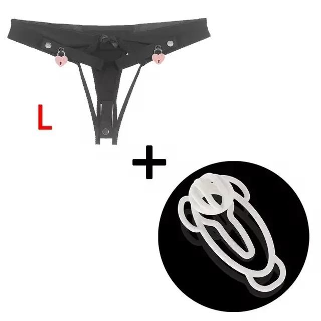 FUFU Clip Sissy Chastity Belt Sexy Male Training Thong Sissy With Anti Cheating Penis Device Adult Sex Toys For Gay Men