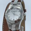 Хорошо работает BAUME&MERCIER Linea 65690 Кварцевые Женские Часы Белый Циферблат Нержавеющая Сталь Дата 5 АТМ Водонепроницаемость (50M) 3-стрелочный