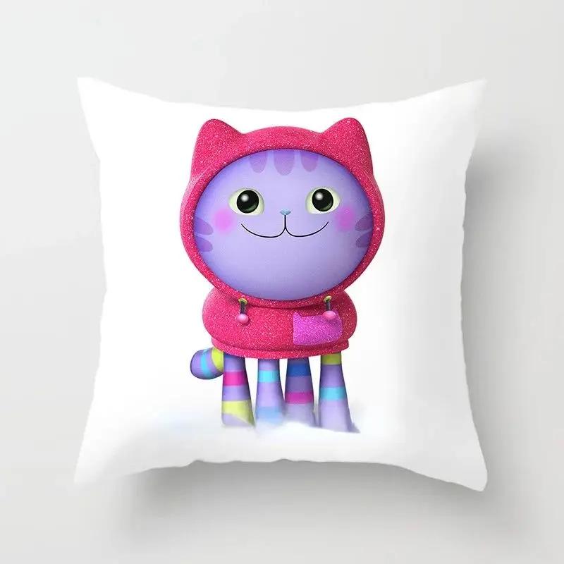 45X45см Детская наволочка Gabby's Dollhouse Gabby Cats