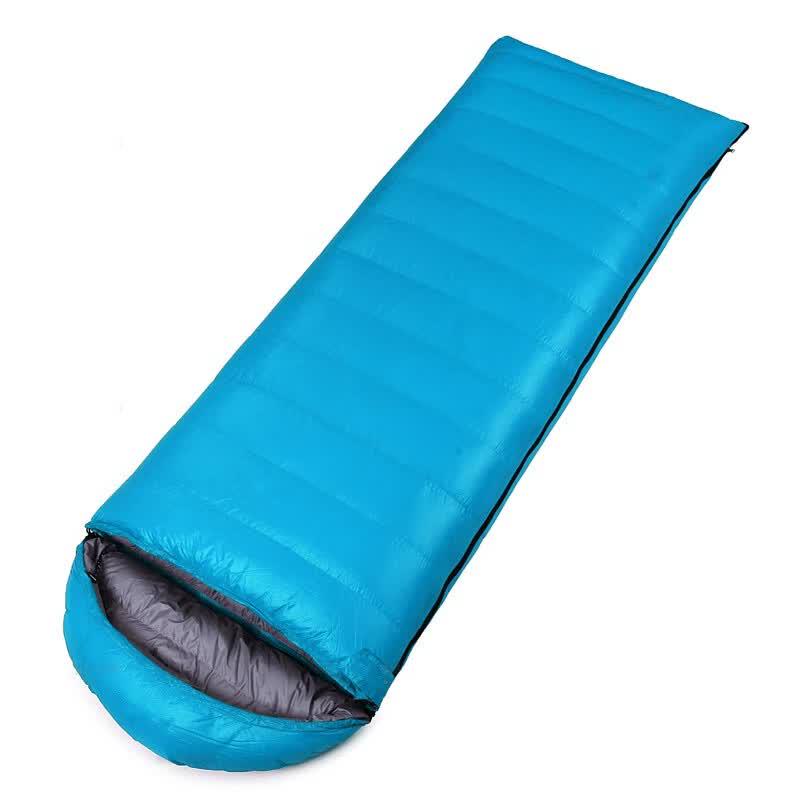 Li Shen Outdoor Camping Warm Spliceable Hooded Envelope Sleeping Bag for Adults