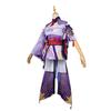 Raiden Shogun Косплей Игра Raiden Shogun Beelzebul Косплей Костюм Аниме Униформа Парик Платье на Хэллоуин для женщин
