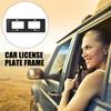 Aluminum Alloy License Plate Frame with Screws Universal Easy To Install Car Front Rear