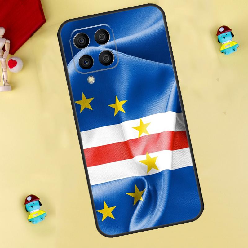 Cape Verde Flag Coat of Arms Case For Samsung Galaxy M31 M21 M35 M12 M13 M14 M15 M06 M16 M36 M56 M53 M32 M52 M55 M34 M54
