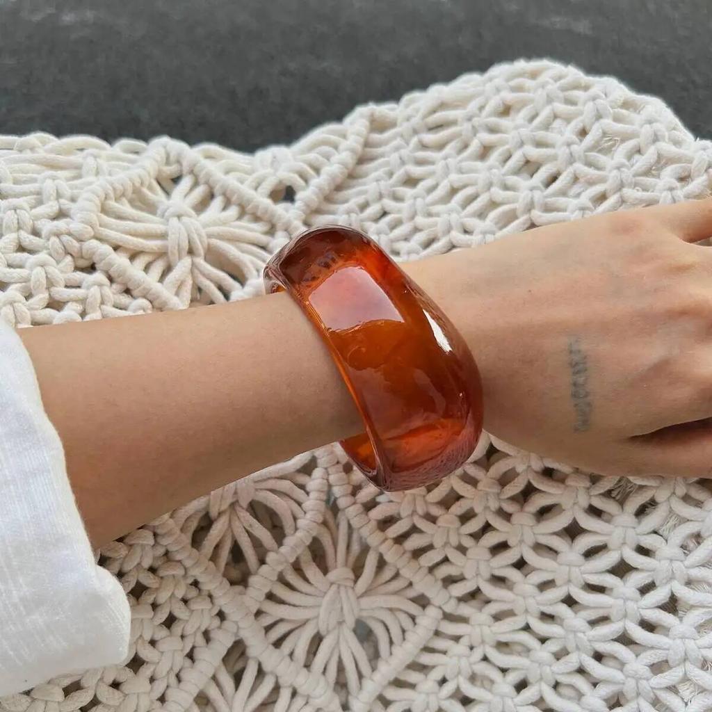 Ingemark 4 стиля этнические неровные браслеты-манжеты из смолы и акрила для женщин, новый тренд, винтажные геометрические браслеты с подвесками, украшения Y2K, подарок