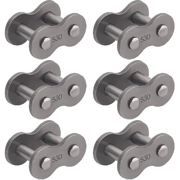 AHL 1 Pcs 520 Series Steel Master Link O-Ring Chain Clip-Type Connecting Link for Motorcycle Dirt Bike