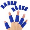 10 шт. эластичные бинты для поддержки пальцев, спортивные бинты для защиты пальцев при артрите (синий)