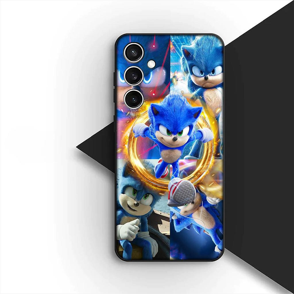 Cover for Samsung Galaxy S24 S25 S23 FE Ultra Plus S7 Edge S25+ S23+ A56 5G Casing Phone Case game S-Sonics Anime HedgehogS