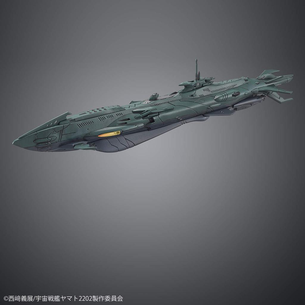 Космический линкор Ямато 2202, набор подводных лодок, масштаб 1/1000, пластиковая модель