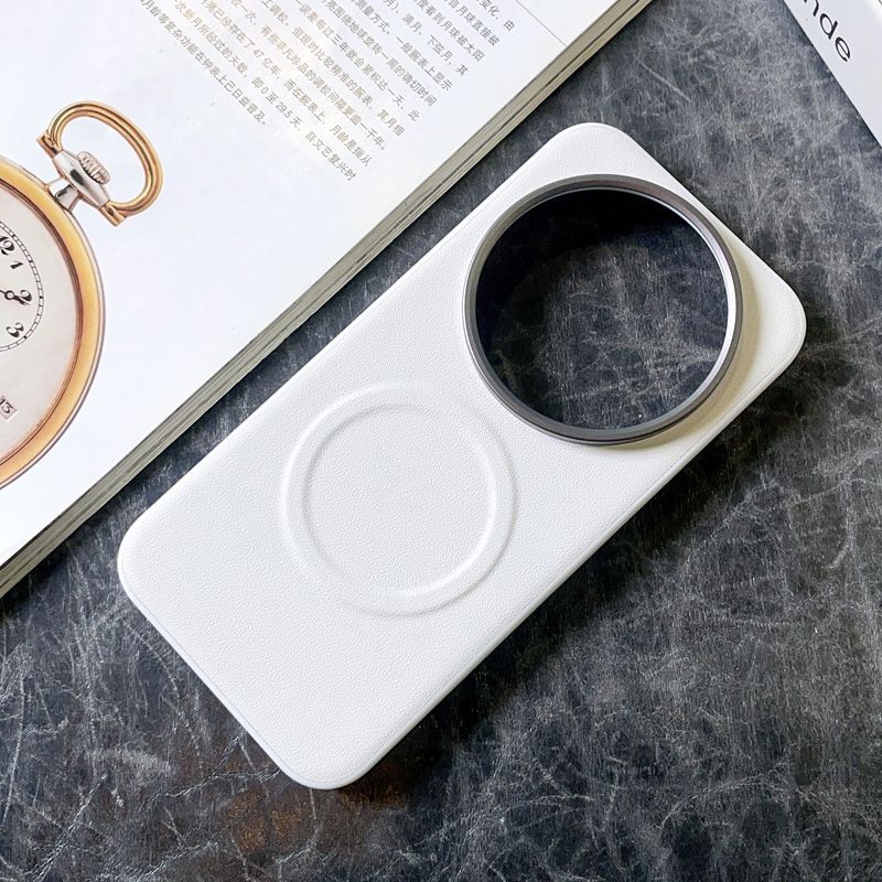Для Xiaomi Mi 17 Ultra Чехол Роскошный Веганская Кожа Магнитный MagSafe Защитная Задняя Крышка Для Xiaomi Mi 17 15 14 Ultra Чехол Телефона