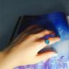 Size 5-10 New Fashion Gift For Women Girl Color Change Rings Luminous Temperature Control Mood Ring