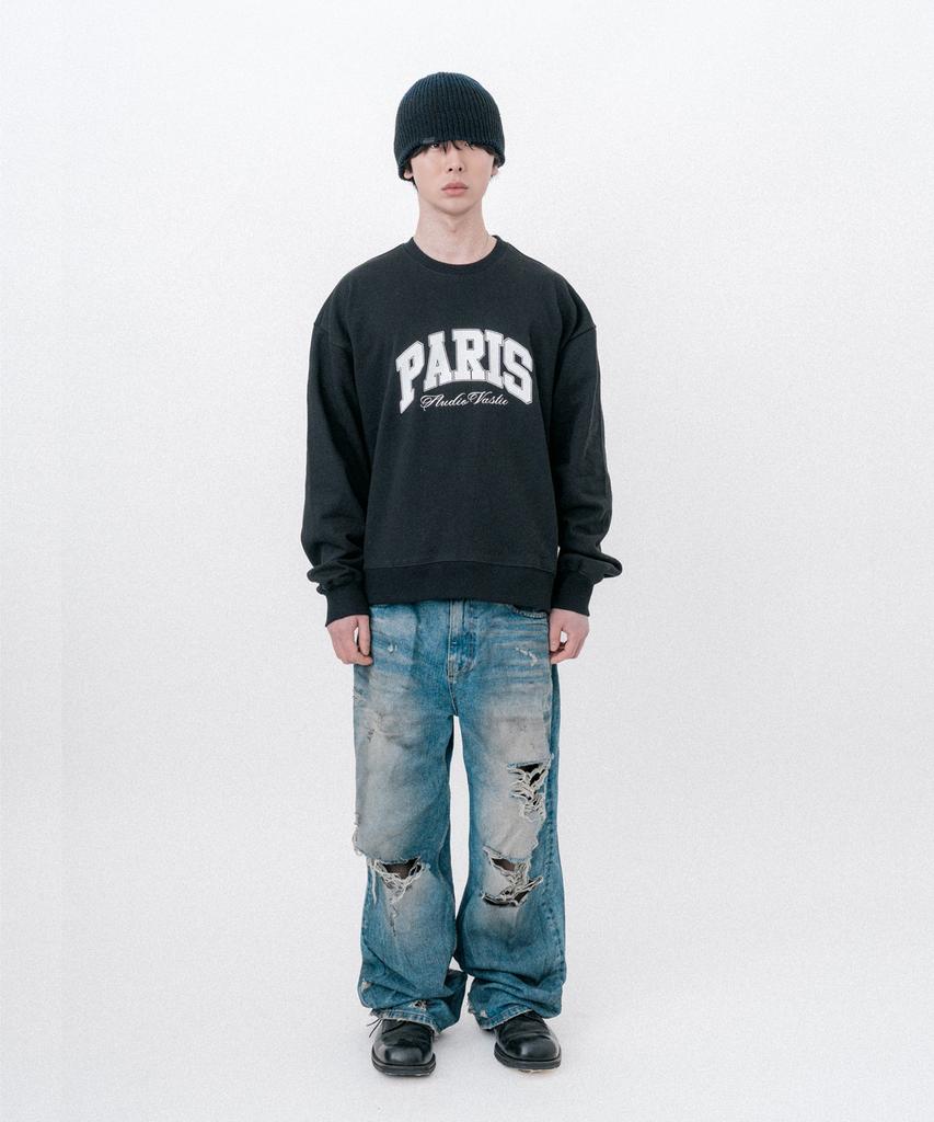 VASTIC Paris Sweatshirt_Black