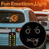 Светодиодный забавный световой индикатор для лобового стекла автомобиля, многофункциональный предупреждающий световой сигнал, автомобильные аксессуары