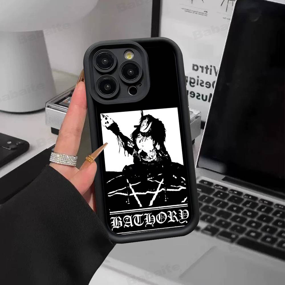 Чехол для телефона с изображением вокалиста группы Bathory Quorthon Для IPhone 11 12 13 16 15 17 14 Pro Max Мягкий силиконовый чехол Funda