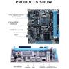 Для настольных компьютеров Материнская плата H61 LGA1155, двухканальная DDR3, M.2 NVMe NGFF, M ATX Материнская плата поддерживает выход VGA и HDMI