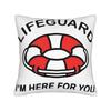 Lifeguard Of The Week Discover Heart Pillow Case Morden Pillow Cover Soft Pillowcases For Sofa Home Decor