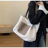 Холщовая большая сумка большой вместимости для поездок на работу, женская сумка