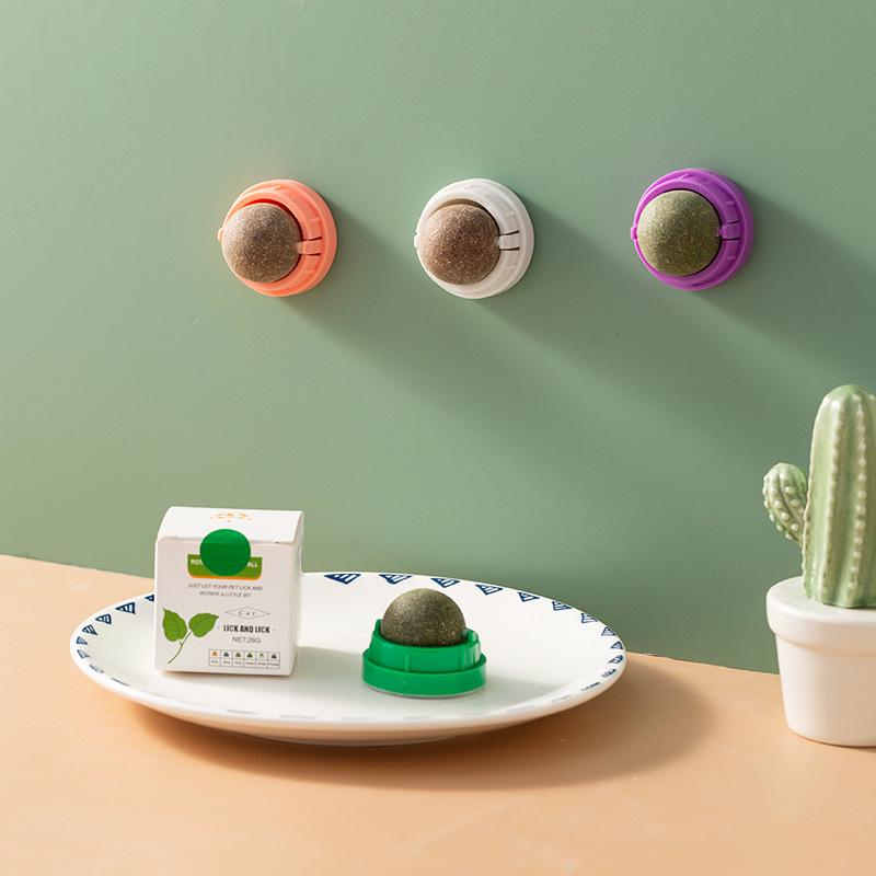 Mint Ball Cat Toy: Self-Entertainment, Teething, Dental Cleaning, and Chewing Aid for Cats