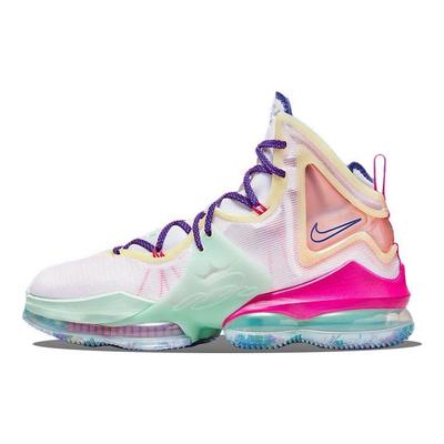 Мужские кроссовки LeBron 19 EP Valentines Day белые разноцветные DH8460-900