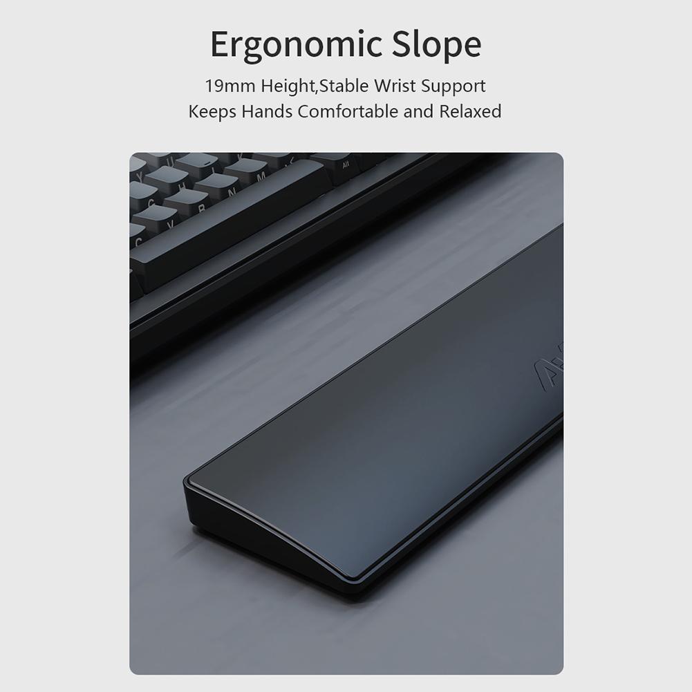 Игровая клавиатура подставка для запястья эргономичная пена с памятью противоскользящая резиновая устойчивая основа подставка для ладоней 81-клавишная клавиатура поддержка для рук