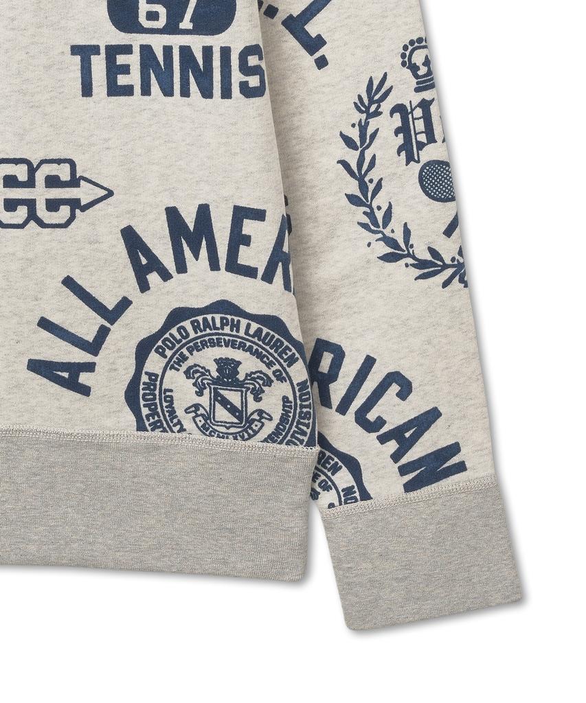 POLO RALPH LAUREN Fleece Graphic Sweatshirt - Newport Navy/Lt Sports Hunter