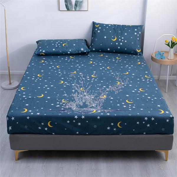 Водонепроницаемая простыня, противоскользящая простыня Super King Queen Size, наматрасник, защитный чехол/чехол для матраса (Нет наволочки)